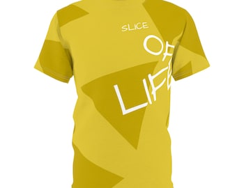 Slice of Life Tee | Blue Geometric Graphic Shirt