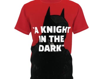 A Knight in the Dark T-Shirt | Silhouette Bat Hero Tee