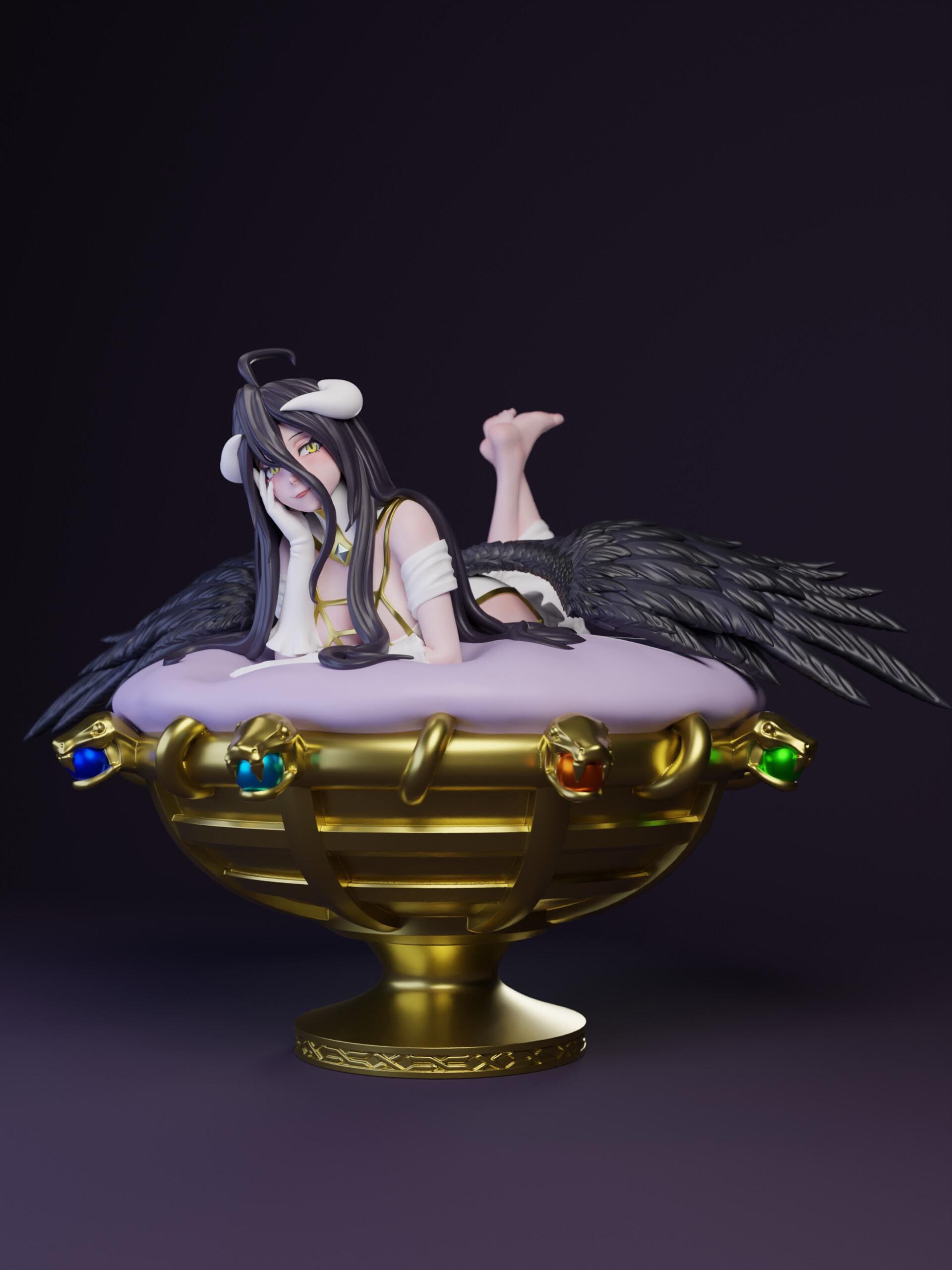 buy cheap sex doll Factory Supply Albedo Overload Japanese Sexy Anime Figure Wholesale Sey  Model Toy - Sexy Anime Figure and Sex Anime Figure price main image 0
