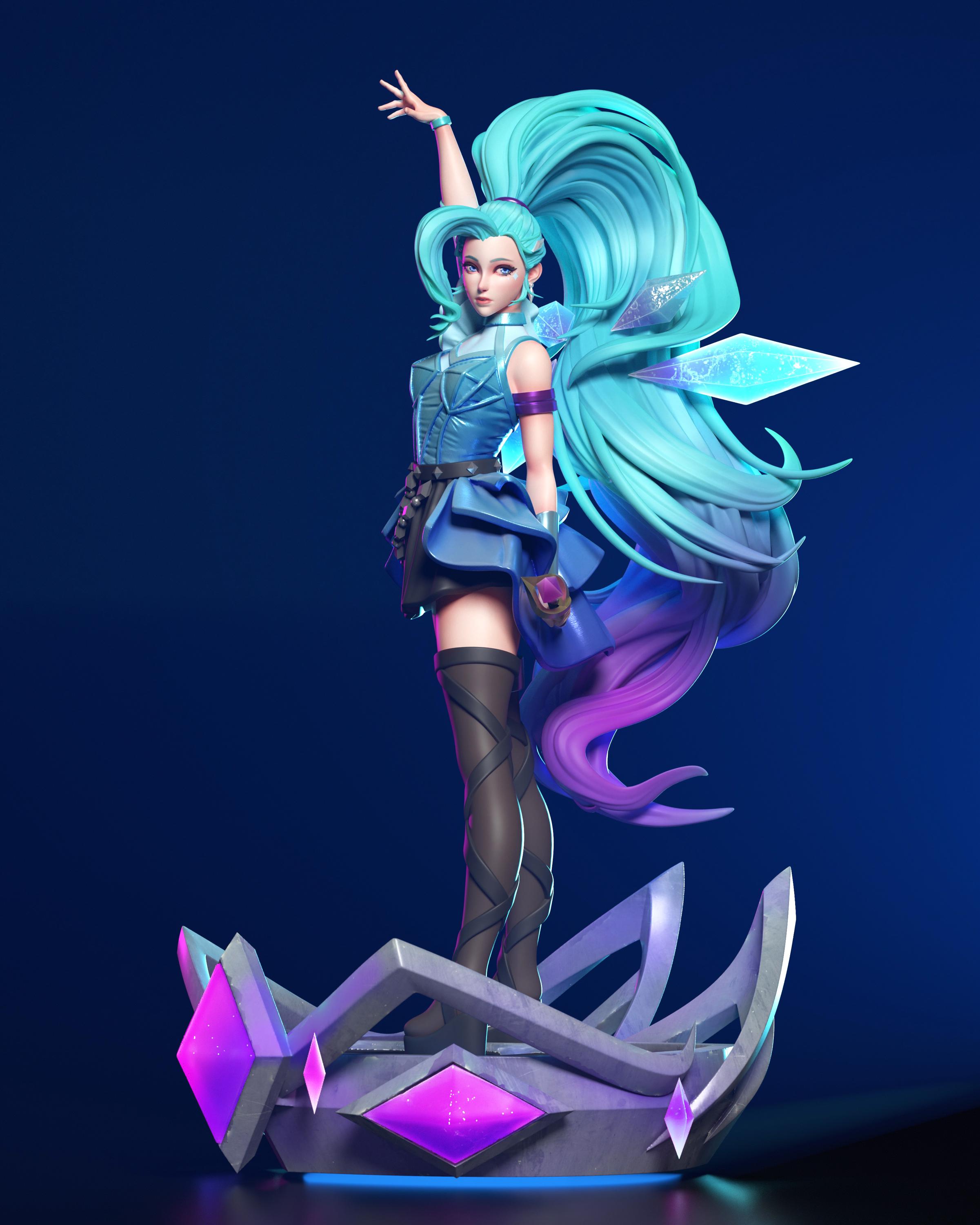 Seraphine lol figure - Etsy 日本