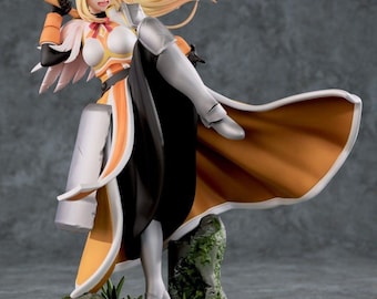KonoSuba – Darkness | Unyielding Dominion STL Statue | 3D Print Model | Digital STL File