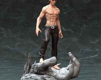 Eren Jaeger STL Statue – Attack on Titan 3D Print Model (Digital File)