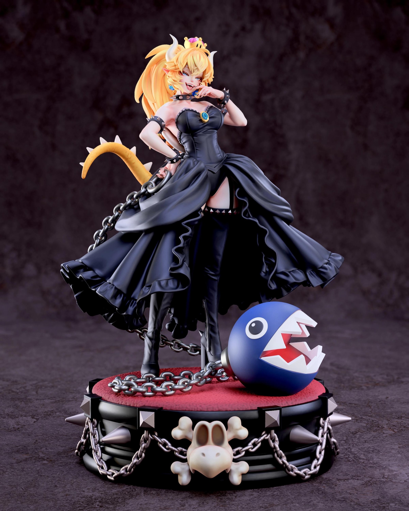 Mario Bros – Estatua STL de Bowsette/Koopa Queen / Modelo de impresión ...