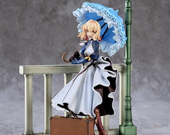 STL-standbeeld Violet Evergarden – 3D-afdrukmodel van Grace in lettergebonden vorm (digitaal bestand)