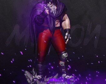 Street Fighter – M. Bison (Bust) | Tyrant Sovereign STL Statue | 3D Print Model | Digital STL File
