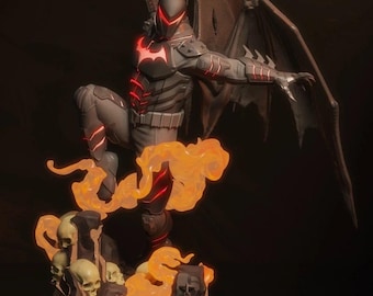 Abyss Armor Mecha Knight Standbeeld | Sci-Fi Exosuit STL 3D-afdrukbestanden