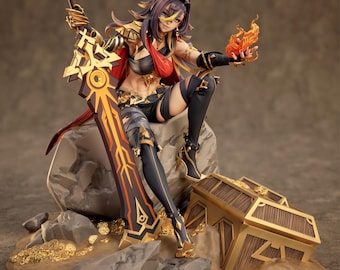 Genshin-impact – Dehya | Leeuwin Ascension STL-standbeeld | 3D-afdrukmodel | Digitaal STL-bestand