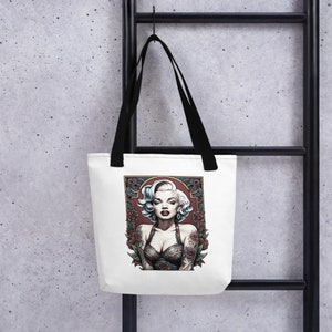 Marilyn Monroe Card Tote bag