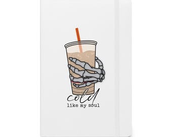 Kaffee Hardcover gebundenes Notizbuch