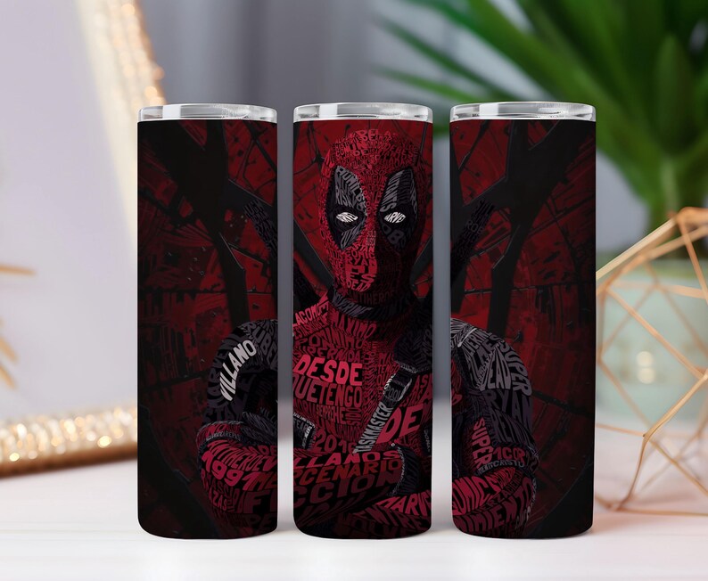 Spiderman Tumbler Wrap Bundle: 32+ Superhero Designs (Digital Download) image 6