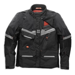 Jaqueta de motociclismo masculina Harley Davidson Passage Adventure – Impermeável, resistente e protetora.
