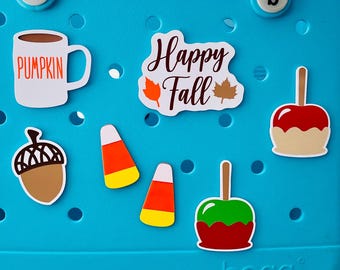 Happy Fall Bogg Bag Charms, Pumpkin Coffee Mug, Caramel Apple, Candy Apple, Acorns, Candy Corn, Simply Modern Bags, Bogg Autumn Bits