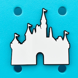 Mouse Ears Castle Bogg Bag Charms, Enchanted Theme Park, Magical Castle Bogg Bit Bag Decorations, Princess Castle