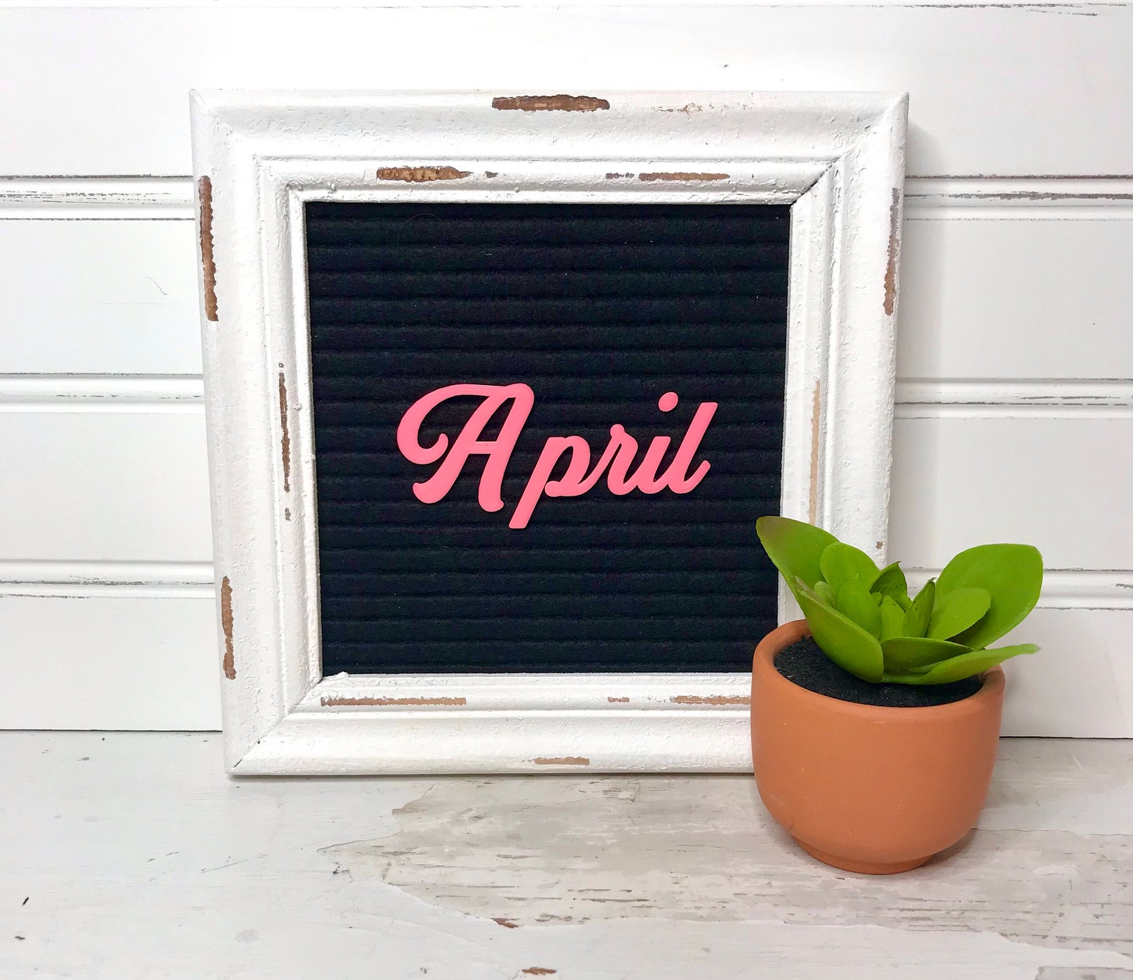 Script Months For Letterboards Cursive Months of Year Icons | Etsy