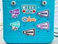 Bogg Bag Cheer Charms, Megaphone, Personalized Cheerleader, Cheer Mom, Cheer Life, Sports Cheerleader