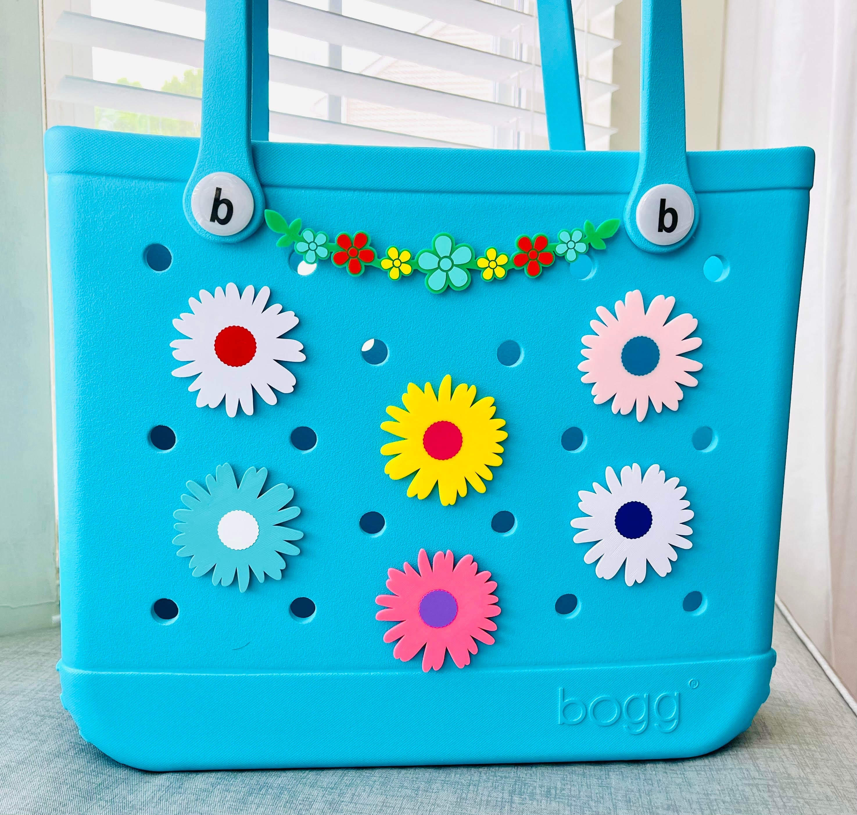 【Bogg Bags】USA発☆Bogg Bags専用バッグチャーム☆フルーツ Bogg Bag Flower Bits, Summer Fun Charms Tote Bags, Pool Bag
