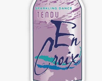 Tendu En Croix Vinyl Sticker, Vinyl Decal, Laptop Sticker, Dance Sticker, Gifts For Dancers, Ballet Gifts