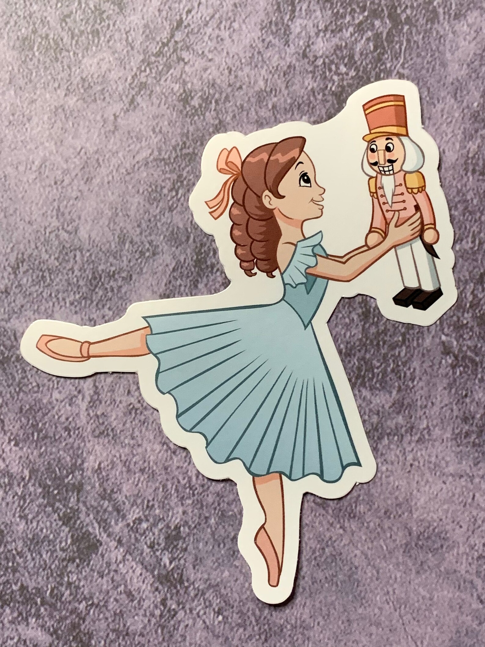 Nutcracker Clara Vinyl Sticker Vinyl Decal Laptop Sticker Etsy