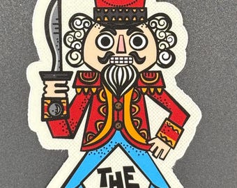 The Nutcracker Die-Cut Sticker,  Dance Sticker, Gifts For Dancers, Ballet Gift, Denali & Co.