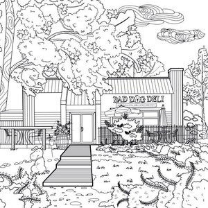 The Old Mission Coloring Book image 6