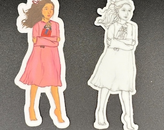 Clara’s Dream Vinyl Sticker, Nutcracker Ballet Gift