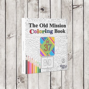 The Old Mission Coloring Book image 4