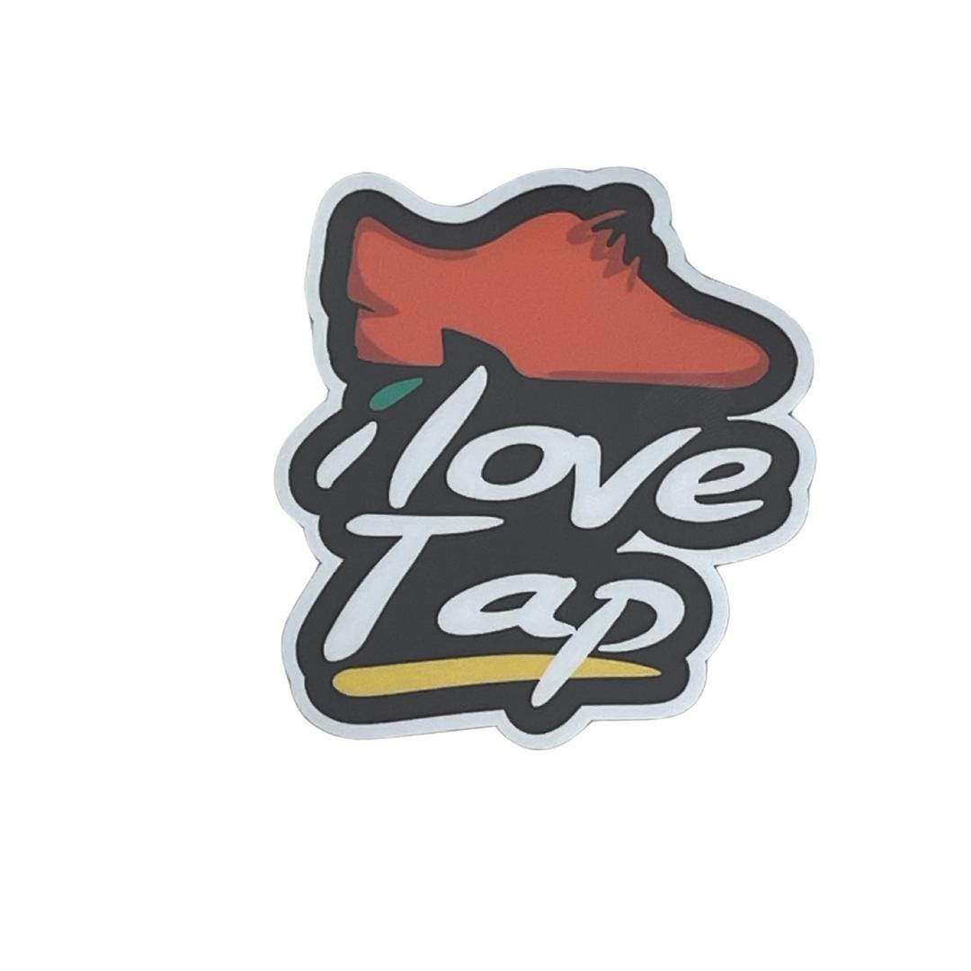 Tap Comic Sticker I Love Tap Parody Vinyl Sticker, Dance Sticker, Gifts for Dancers ...
