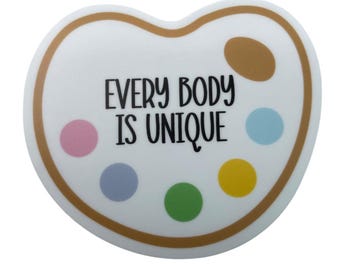 Body Positivity 10-Pack Sticker Mystery Pack, Perfect Gift Idea