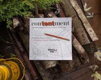 Contentment Coloring Book PDF Download--More than 40 images!