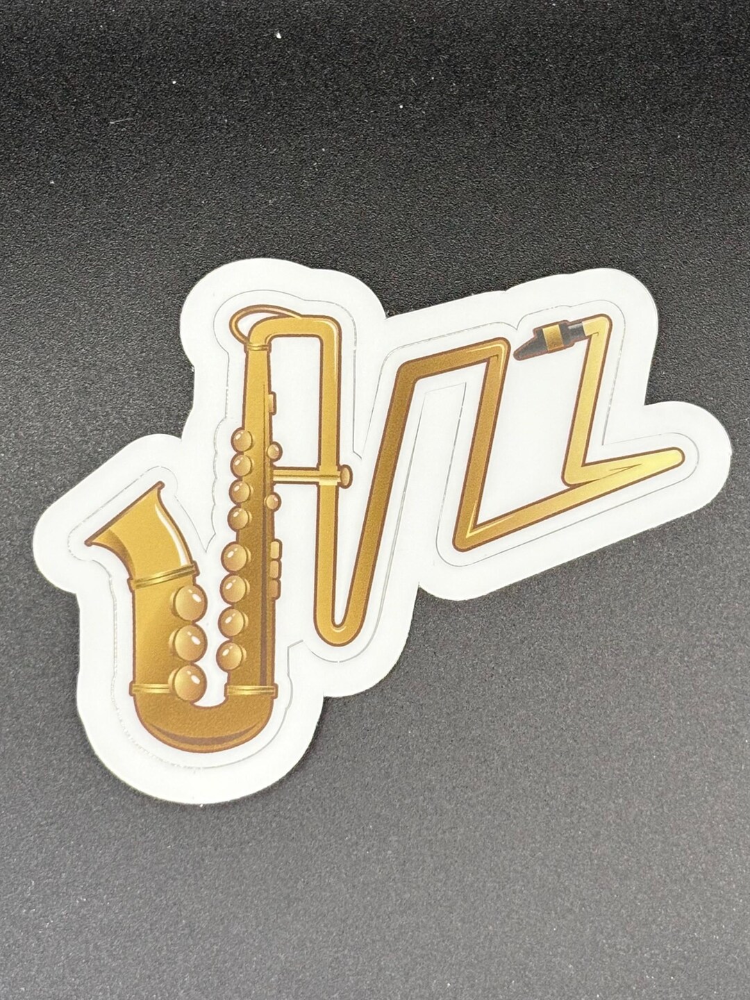 Jazz Nice Sticker Jazz Saxophone Vinyl Sticker: Music Lover Gift - Etsy