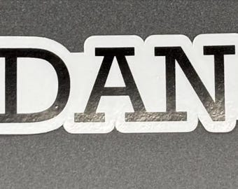 I Heart Dance Rainbow Sticker - Waterproof Vinyl Dance Gift