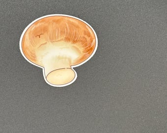 Mini Mushroom Vegetable Sticker, 2" x 2"