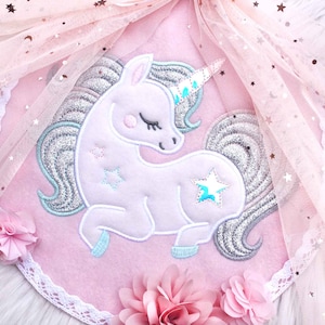 Embroidery file unicorn 18x30 unicorn application embroidery files embroidery patterns animals unicorns unicorns star magic dream magic star stars
