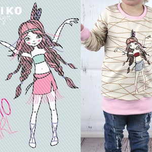 Plot &quot;Boho girl 1&quot; mini license