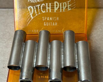 Diapasón de guitarra española vintage A-440 Pyramid, fabricado en Alemania.