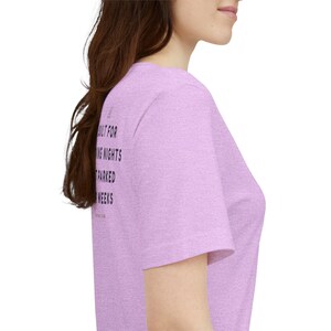 Built for moving nights Tee - Off Grid Shirt | Minimal Camper Van Life Shirt | Poster Tee | Camping Quote Graphic | Outdoor Nomad Apparel image 13