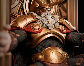 Odin Allfather - Marvel STL 1:6 Scale | 3D Print Model
