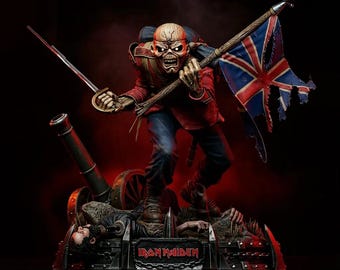 Undead War Mascot STL Statue for 3D Printing