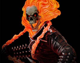 Marvel - Ghost Rider STL 1:6 Scale 3D Print Model (Digital Download)