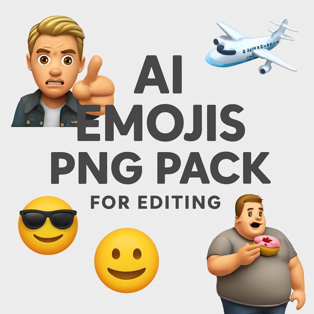 Emojis Indesign Graphics 3D Emojis Pack, AI Generated Graphics (digital Download) - Etsy Australia