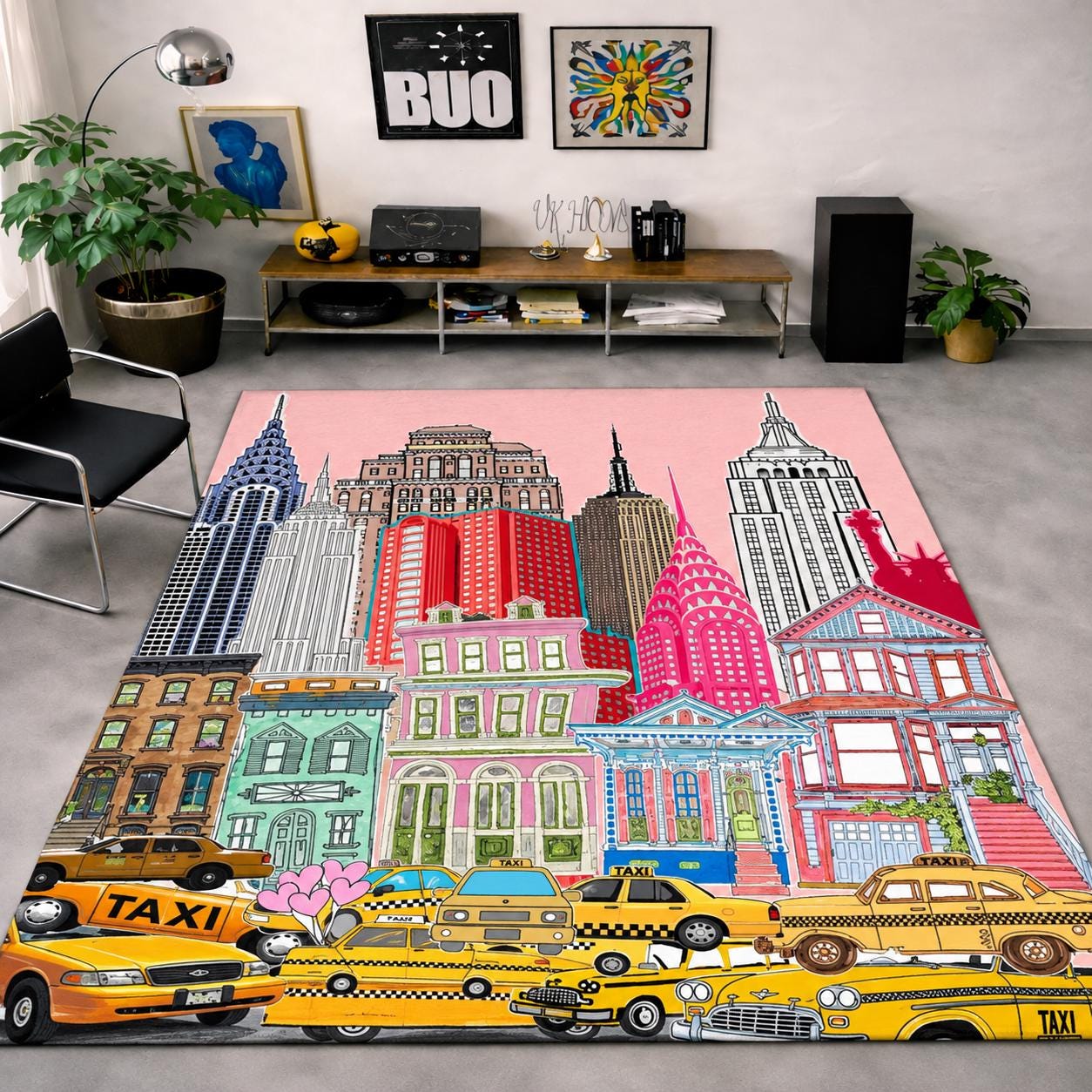New York City Rug - Etsy