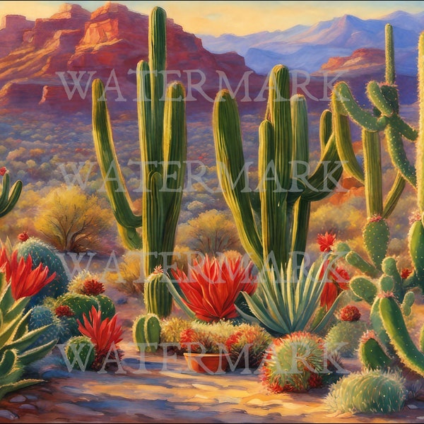 Digital Download Arizona Desert Scene} Local Arizona Etsy Seller