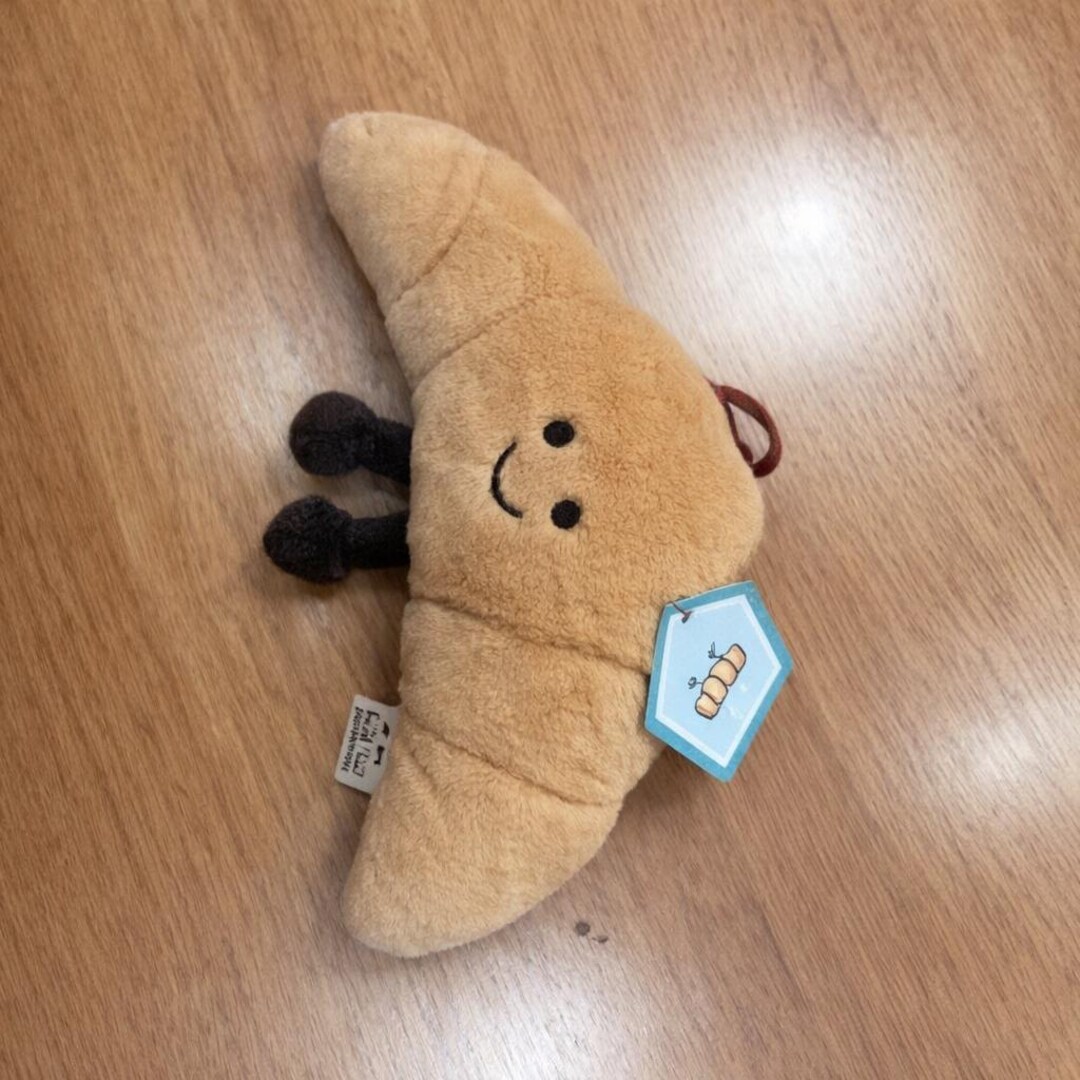 Jellycat Croissant Plush Keychain Kawaii Bread Bag Charm Etsy — free download