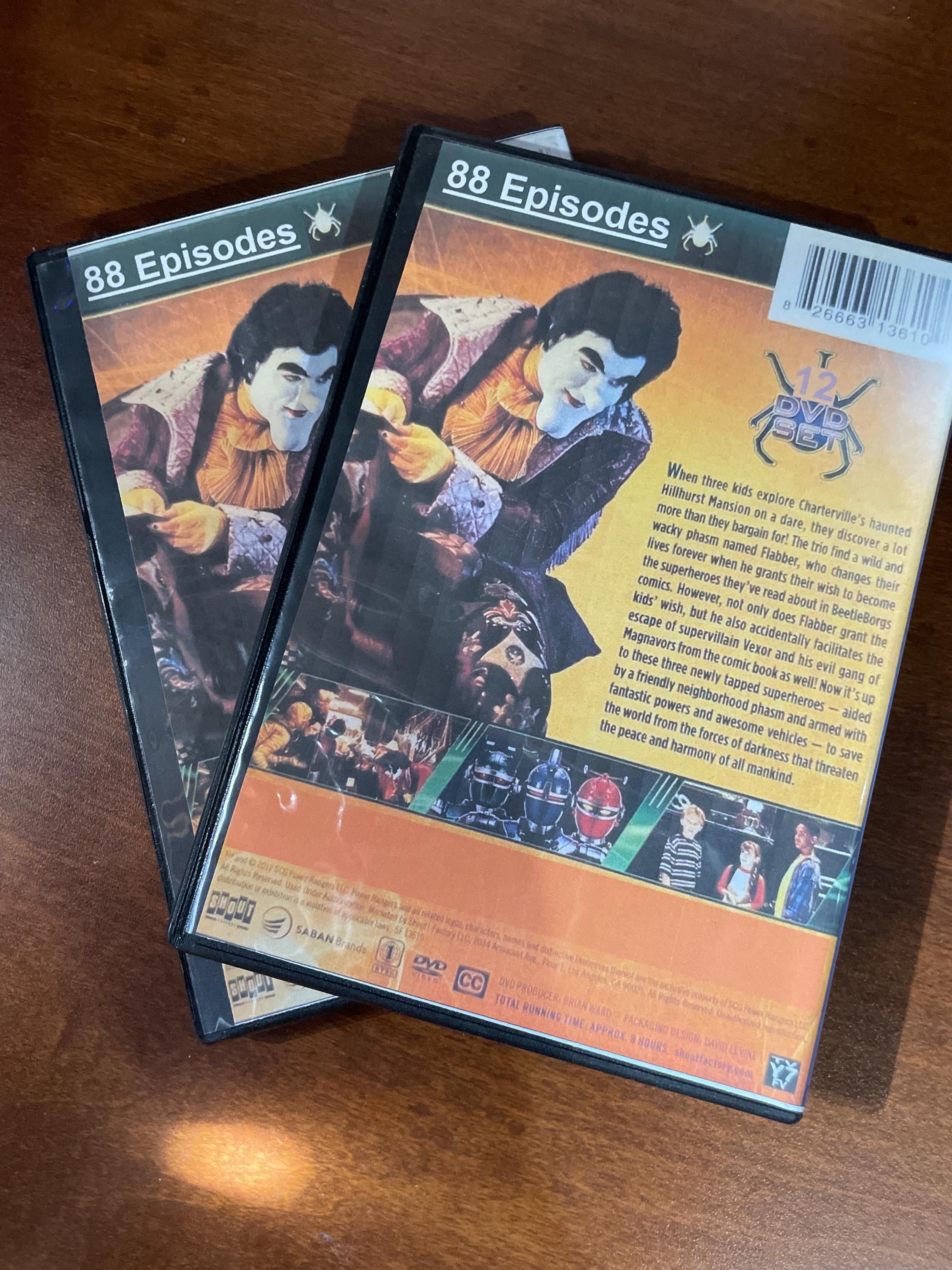 Big Bad Beetleborgs Complete TV Series DVD - Etsy