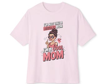 Mom Graphic T-Shirt | Oversized Boxy Fit Cotton Tee