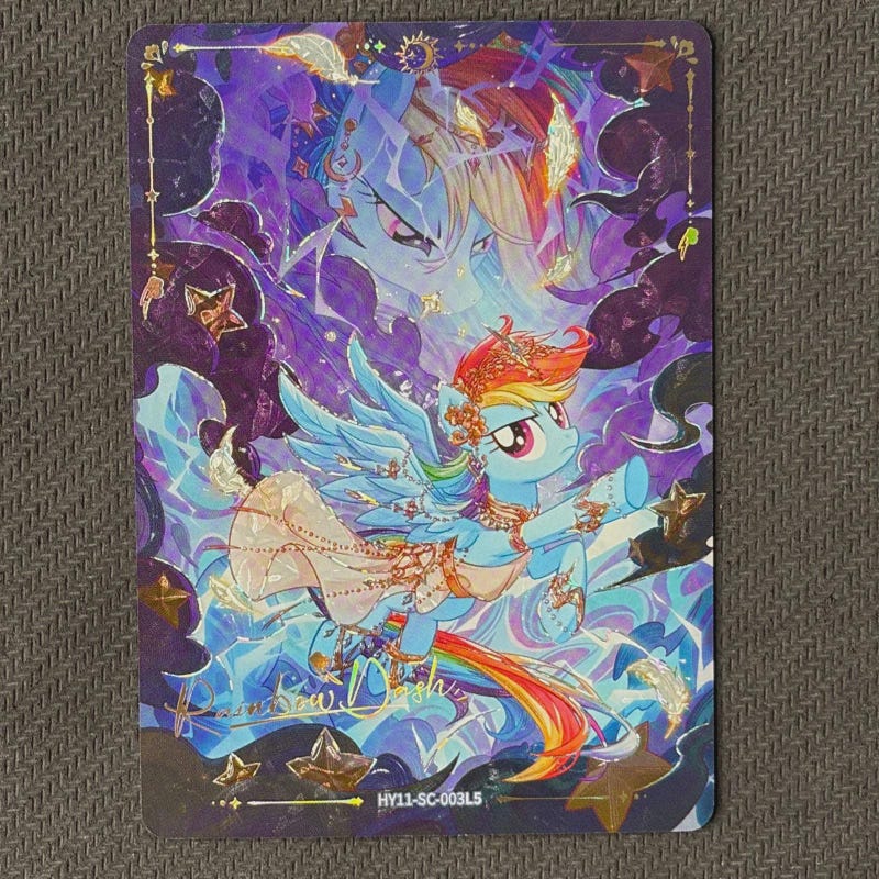 Mlp Card Sleeve - Etsy