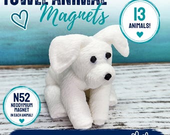 Towel Animal Magnet, 3D Printed Cabin Door Decor