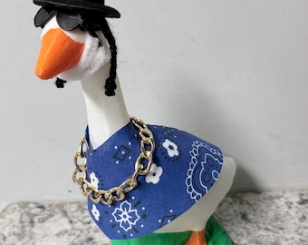 Disfraz de ganso de escritorio inspirado en Snoop Dogg de 7 pulgadas