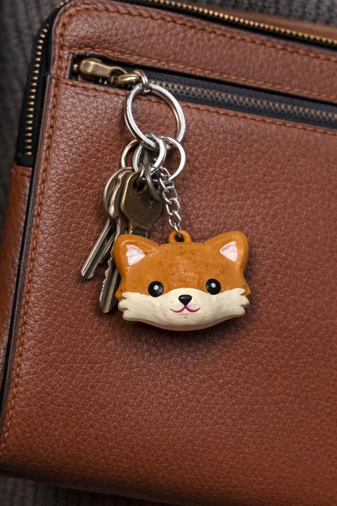 Weasel Key Chain Hand-painted Weasel Pup Keychain | 3D Printed Collectible Art Toy - Etsy
