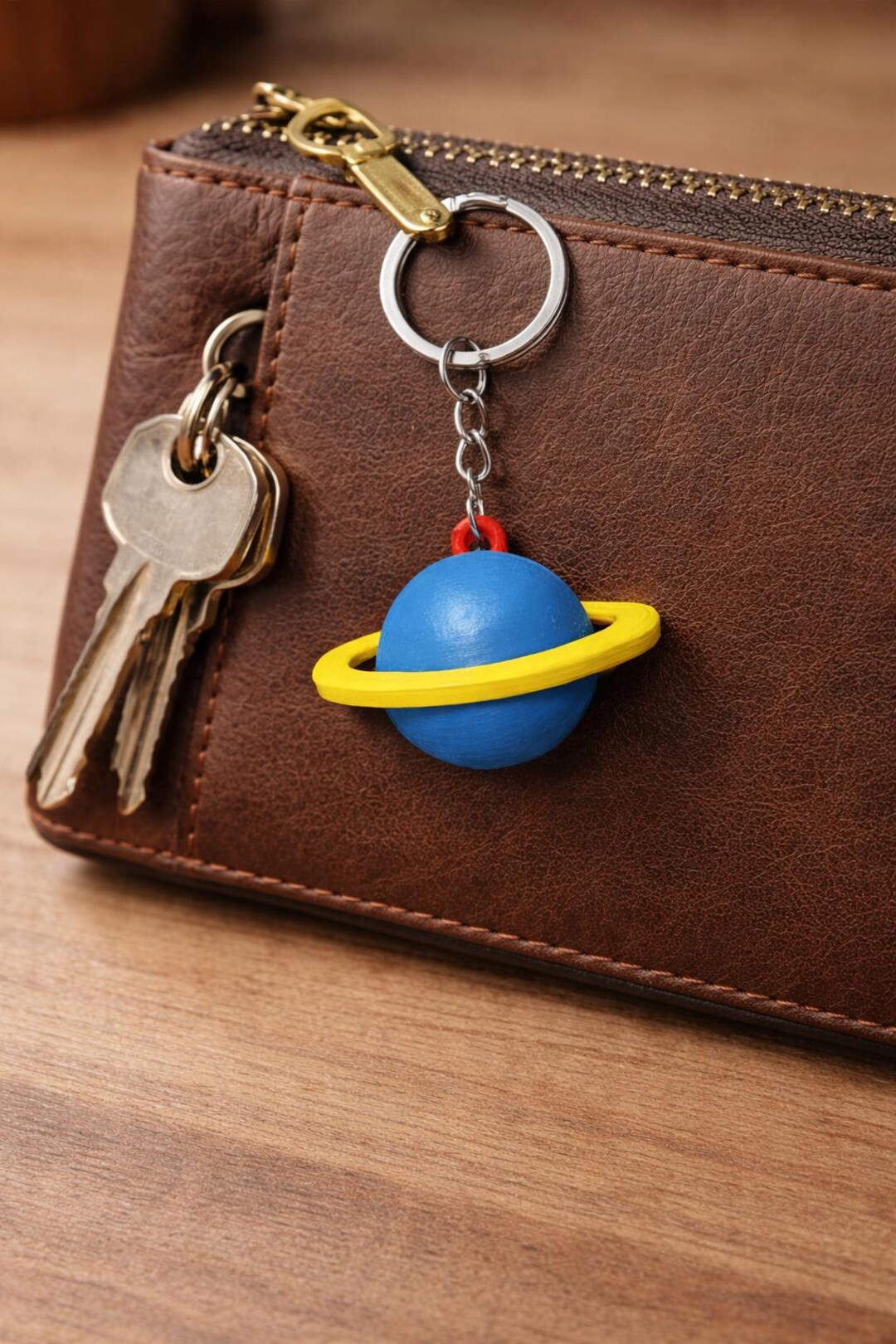 Planet Rings Miniature – Hand-painted Celestial 3D Print, Space ...